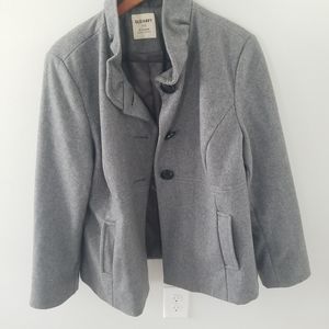 Old navy grey pea coat size xl Womens